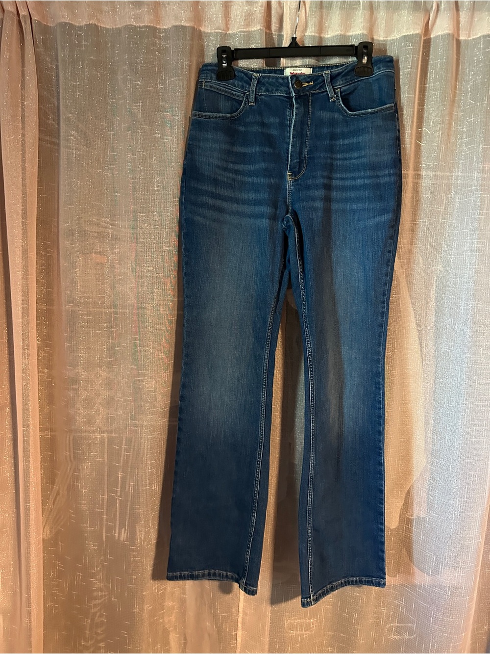 Wrangler Women's Dark Blue Flare Jeans